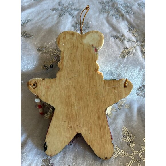 Santa Claus Chef Resin Ornament With Hanging String Christmas Ornaments - Picture 4 of 9